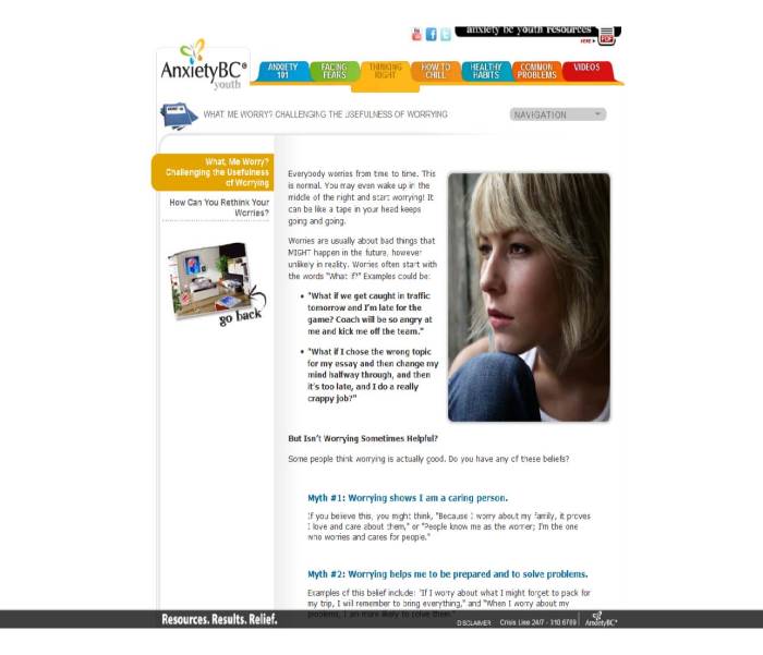 AnxietyBC teen section sample